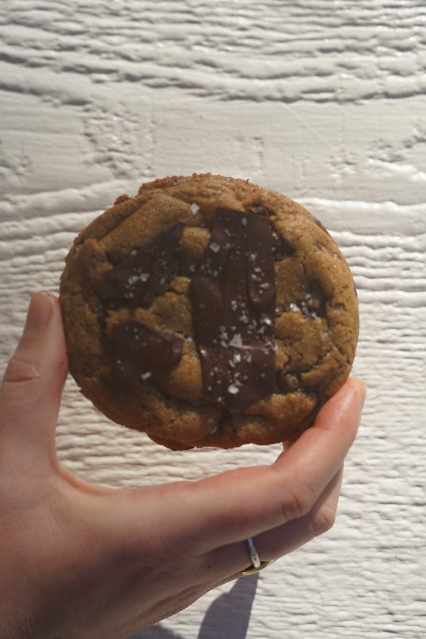 Brown Butter Chocolate Chip Rye Cookies