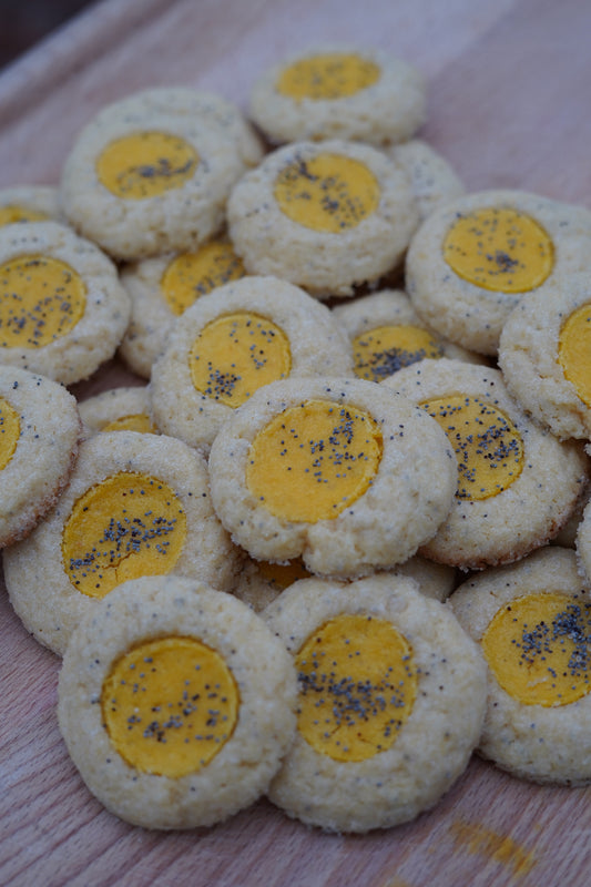 Lemon Poppyseed Thumbprints